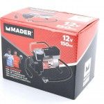 Mini Compressor de Ar, 150PSI, 12V ref 63660 MADER
