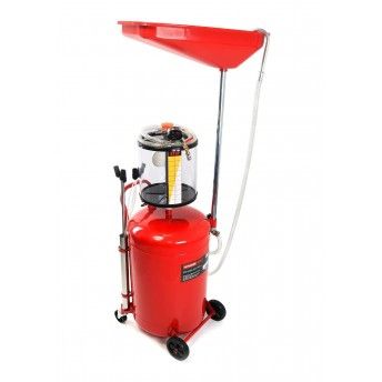 Tanque de Drenagem de leo 2in1, Pneum. + Gravidade, 80L ref. 63626 MADER