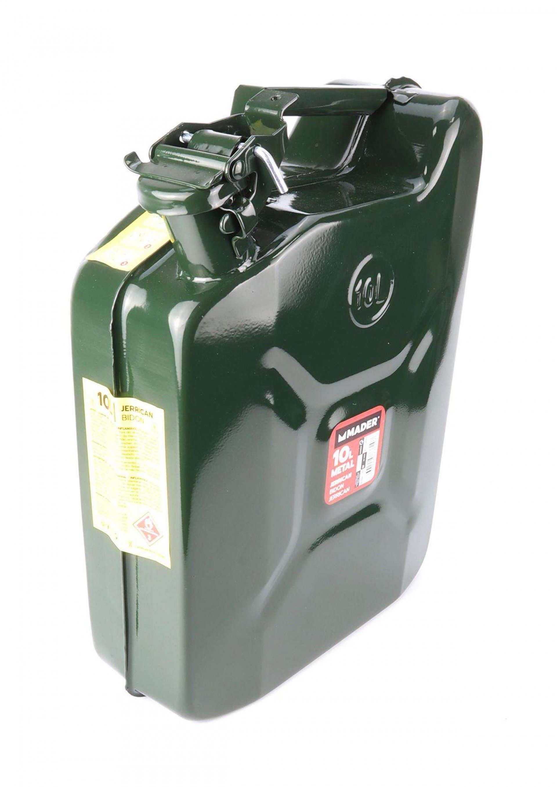 Jerrican Metálico, 10L, CE refª 63620 MADER