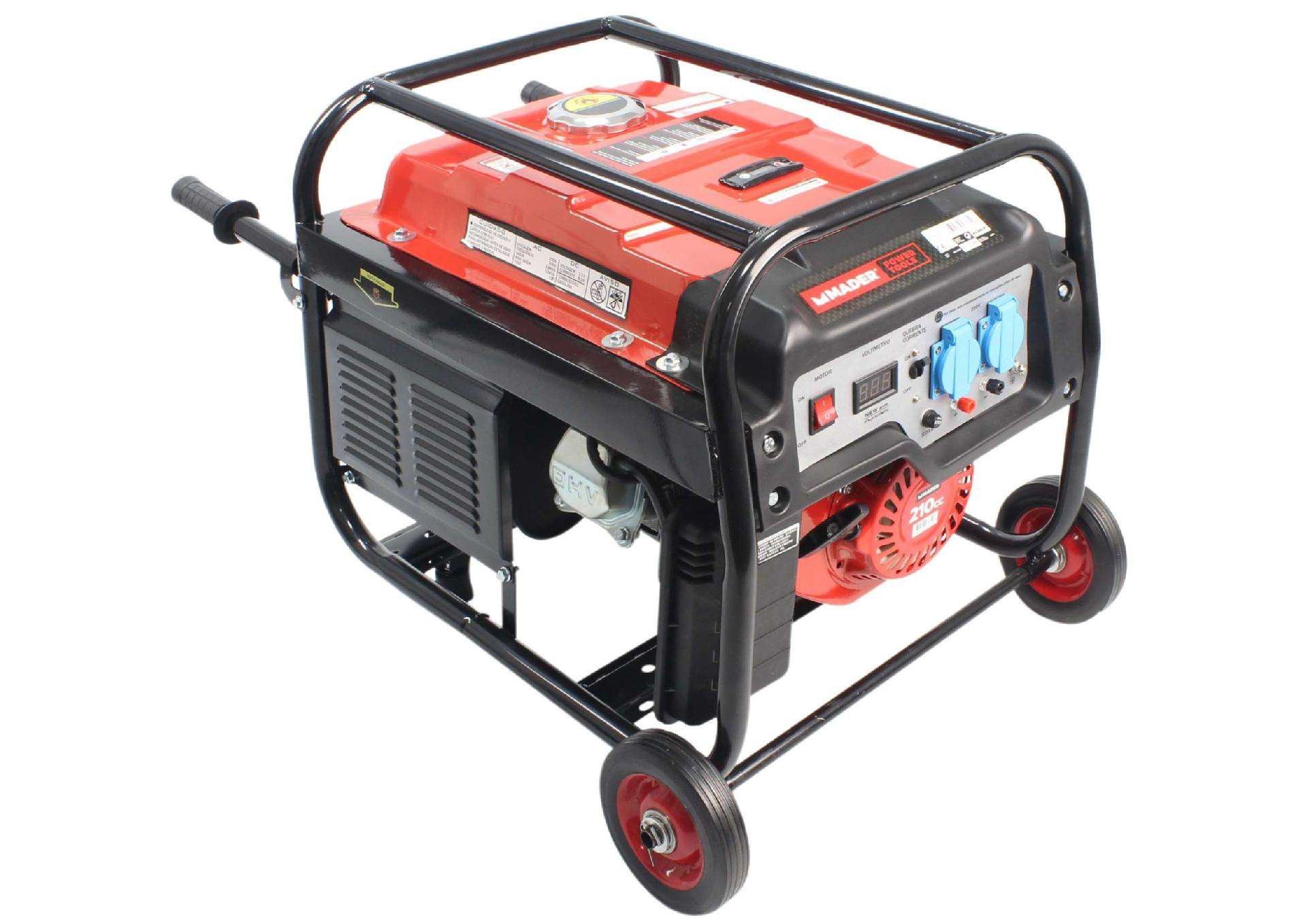 Gerador Monofásico, AVR, 3.0Kva, 15L refª 63610 MADER