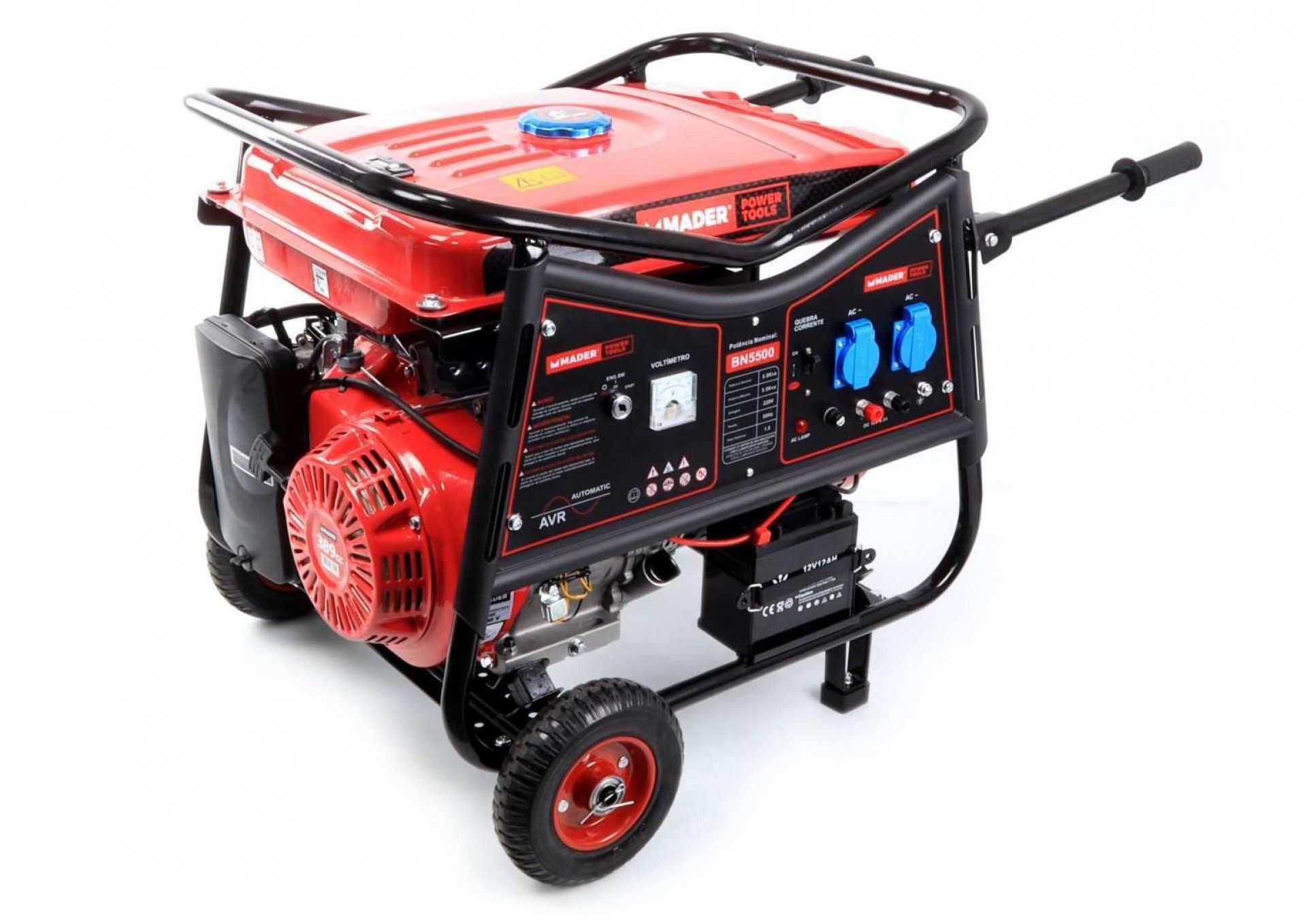 Gerador Monofásico, AVR, 5.5Kva refª 63611 MADER