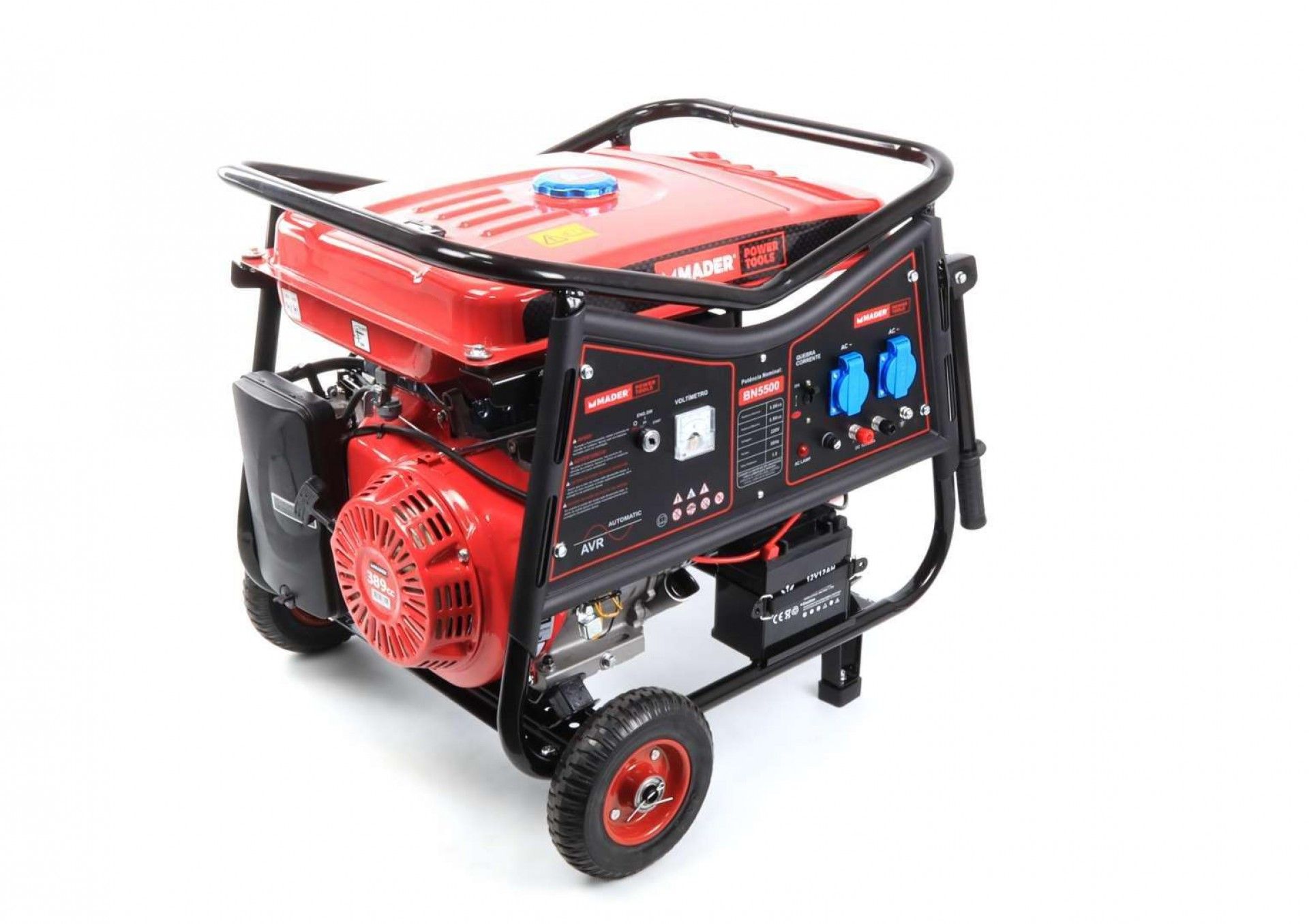 Gerador Monofásico, AVR, 5.5Kva refª 63611 MADER