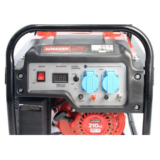 Gerador Monofsico, AVR, 3.0Kva, 15L ref 63610 MADER