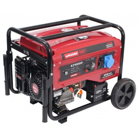 Gerador Monofsico com Rodas, 8.5Kva ref 63606 MADER