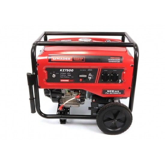 Gerador Monofásico com Rodas, 7.0Kva refª 63604 MADER Gerador Monofásico com Rodas, 7.0Kva refª 63604 MADER