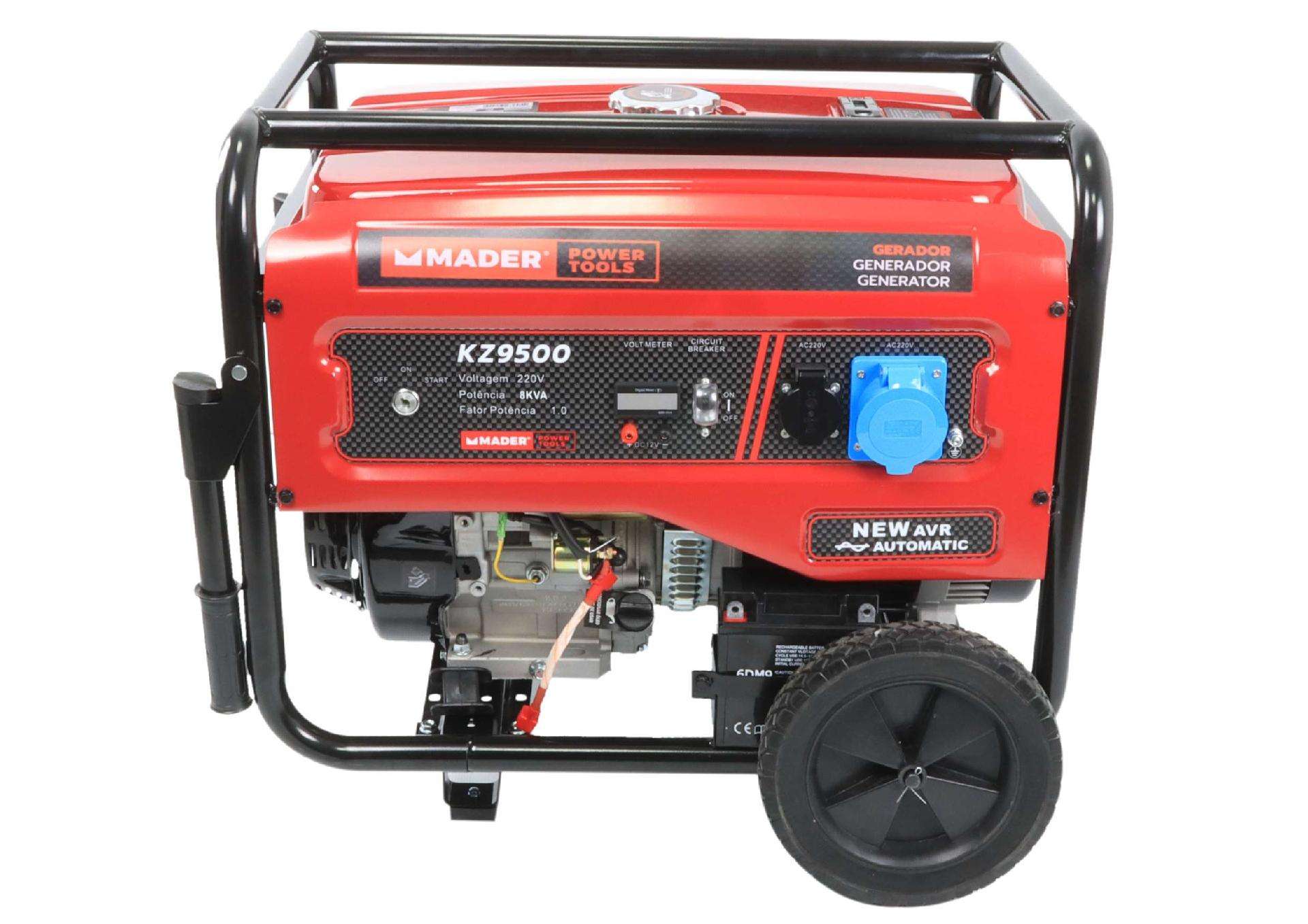 Gerador, Monofásico, 8 Kva refª 63605 MADER