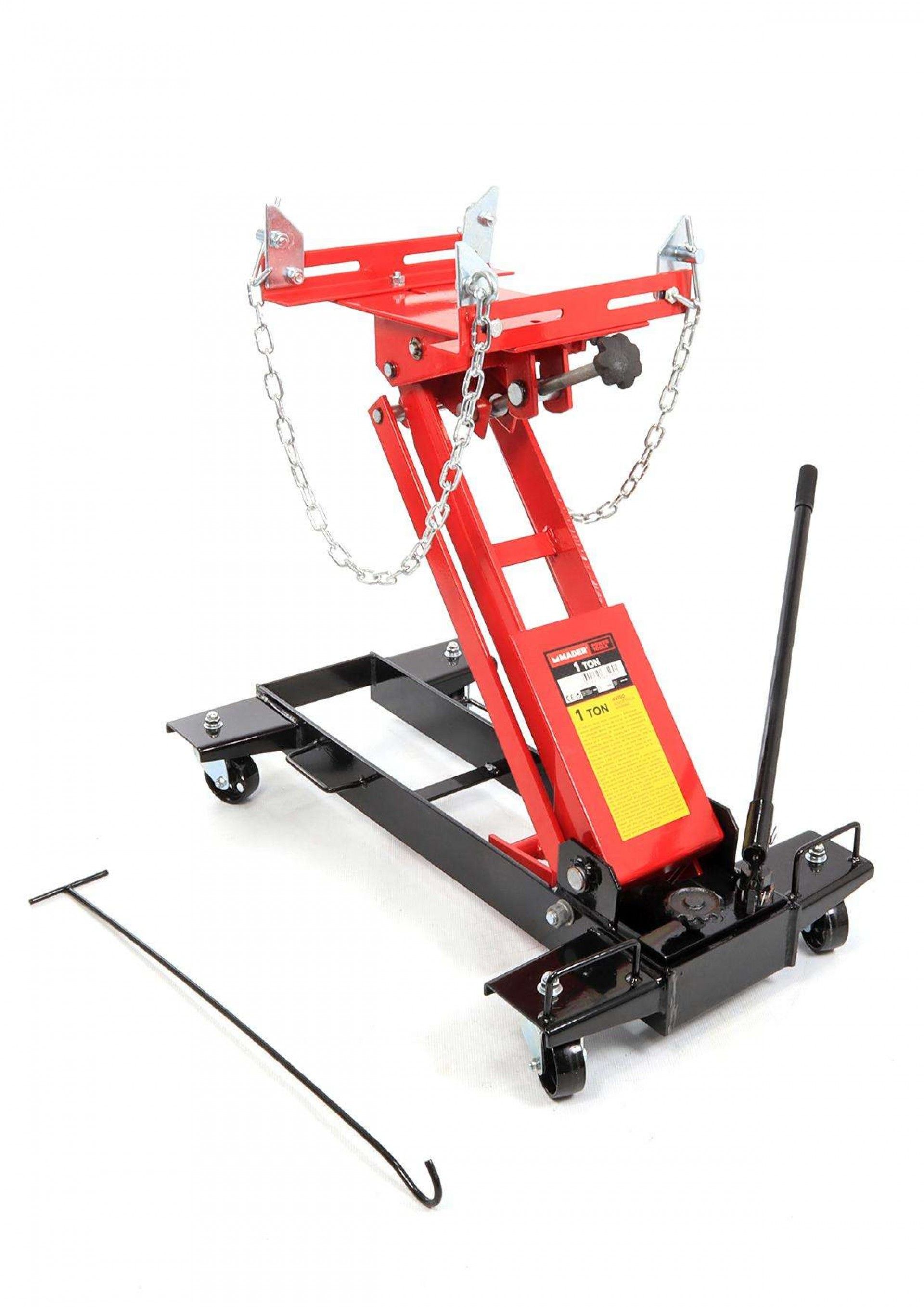 Macaco Rodas Hidráulico, 1Ton, para Transmissão 63594 MADER