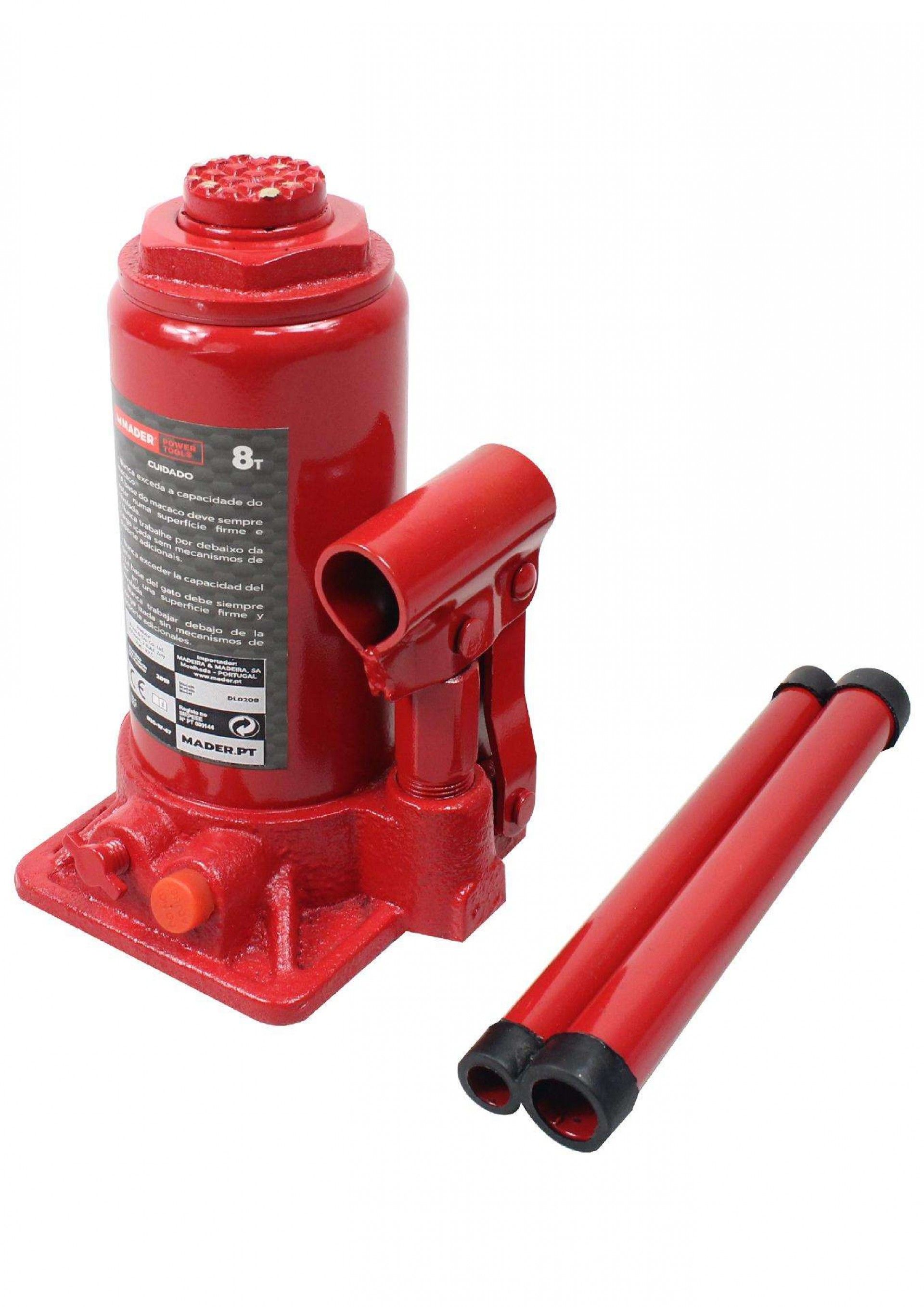 Macaco de Garrafa, Hidráulico, 8T refª 63583 MADER