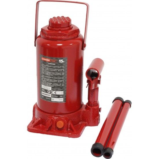 Macaco de Garrafa, Hidrulico, 15T ref 63585 MADER