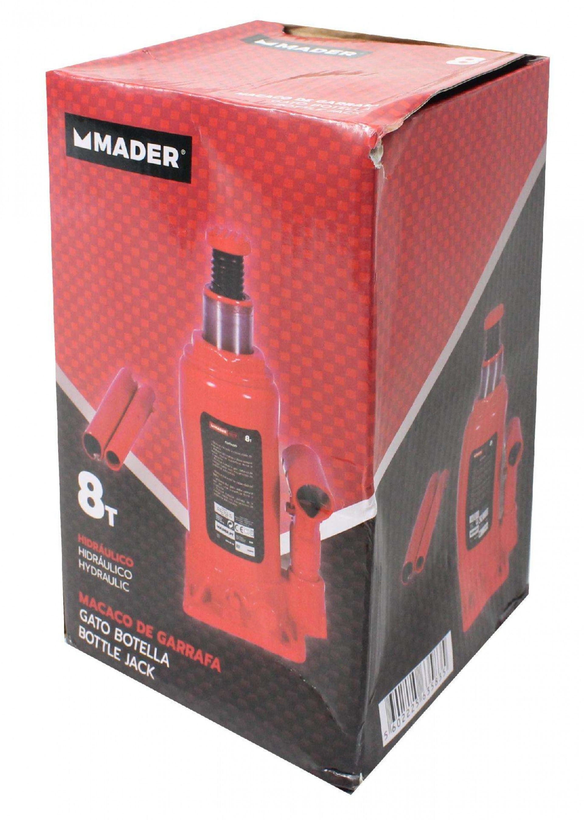 Macaco de Garrafa, Hidráulico, 8T refª 63583 MADER