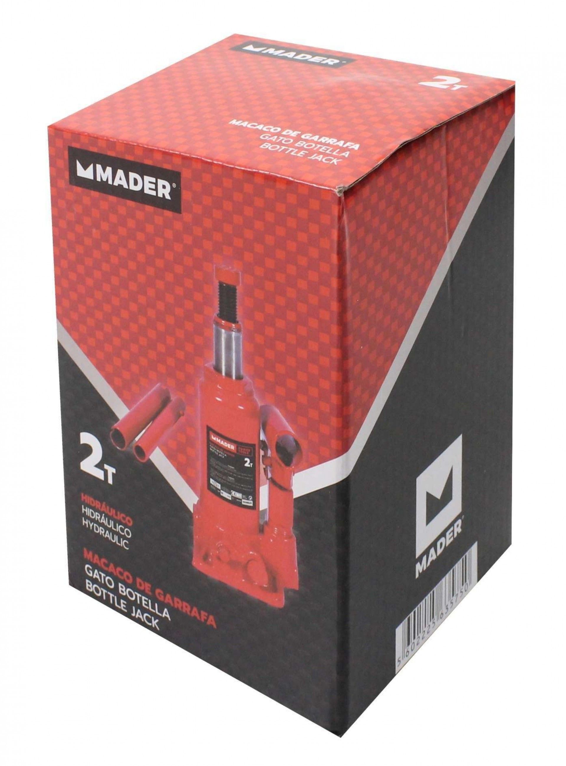 Macaco de Garrafa, Hidráulico, 2T refª 63575 MADER