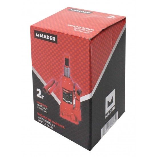 Macaco de Garrafa, Hidráulico, 2T refª 63575 MADER Macaco de Garrafa, Hidráulico, 2T refª 63575 MADER