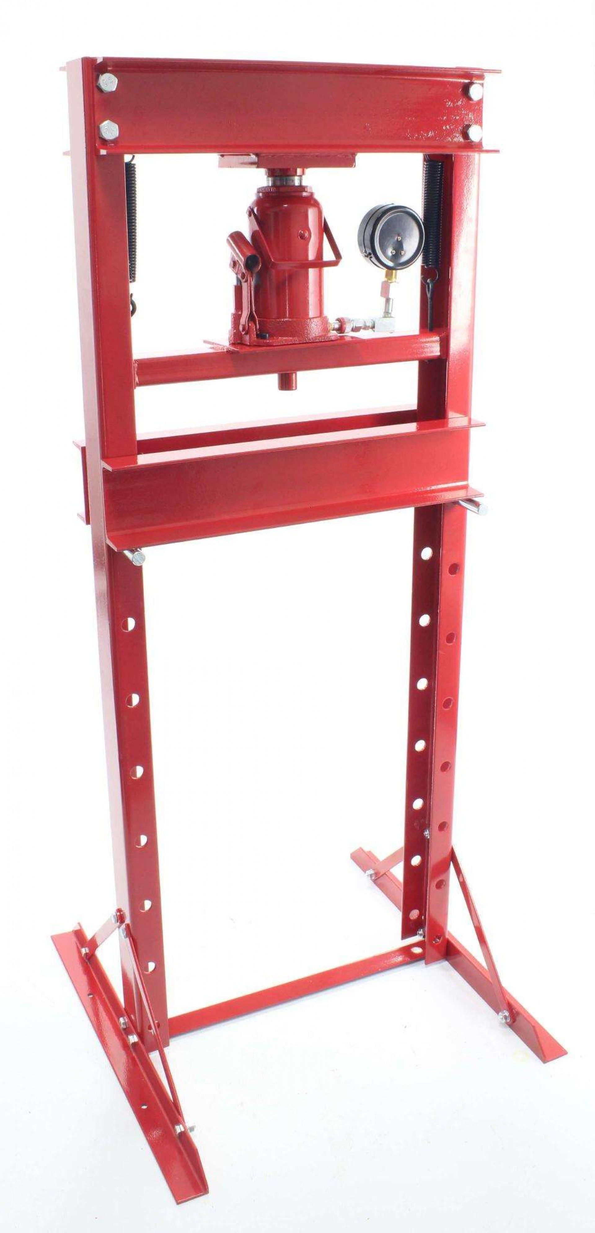 Prensa Hidráulica, 20T, com Manómetro refª 63568 MADER