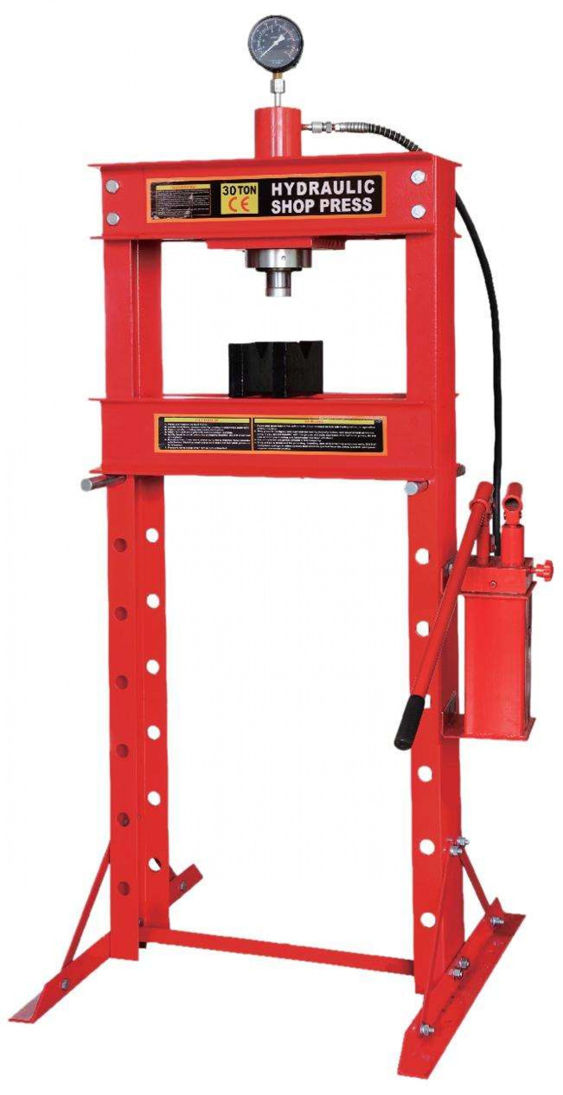 Prensa Hidráulica, 30T, Com Manómetro refª 63569 MADER