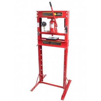 Prensa Hidrulica, 20T, com Manmetro ref 63568 MADER
