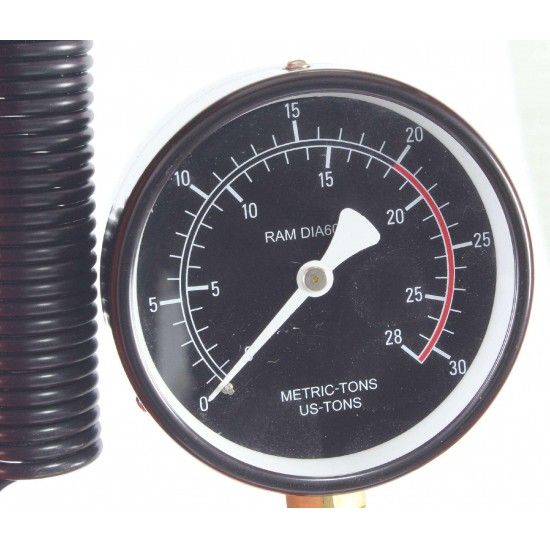 Prensa Hidrulica, 20T, com Manmetro ref 63568 MADER