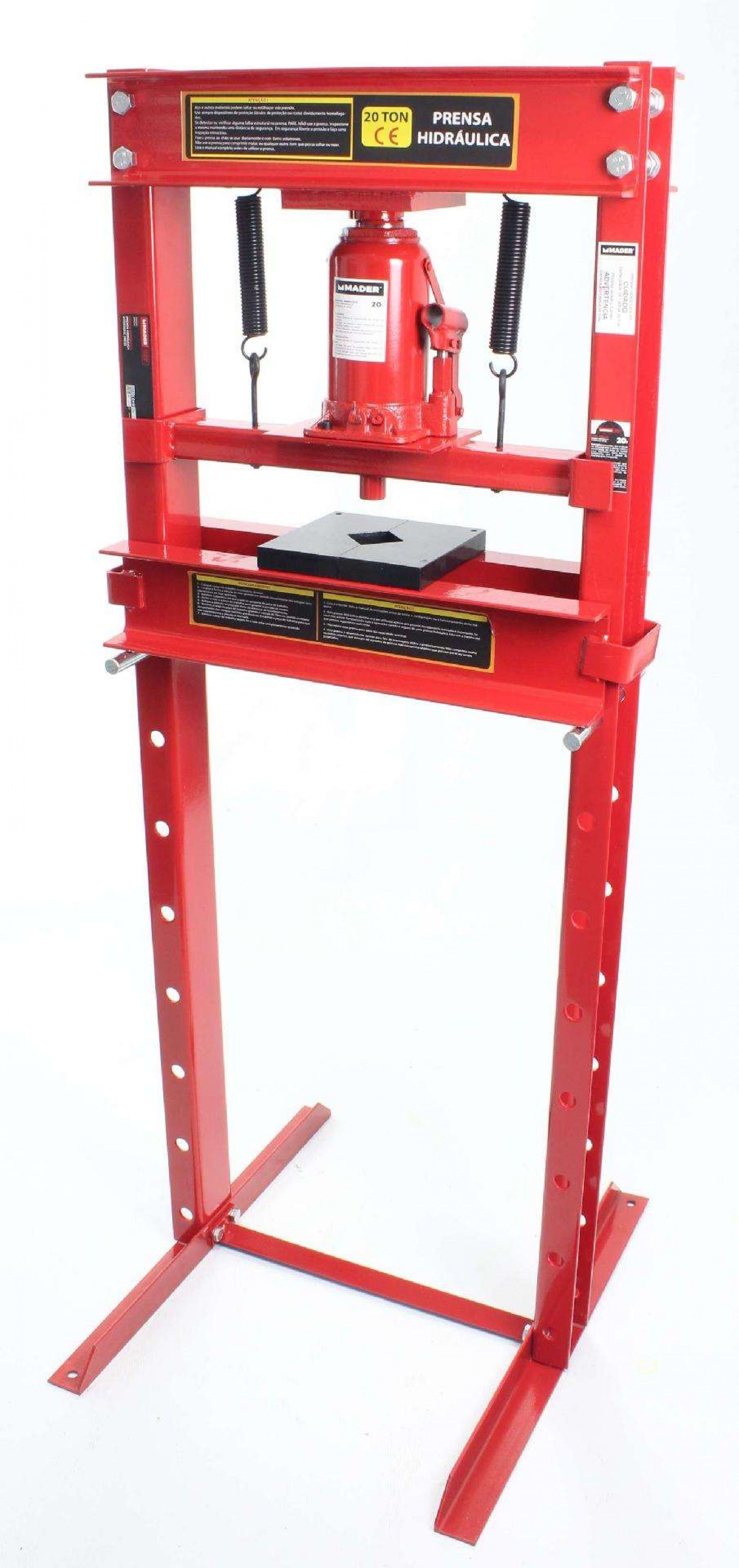 Prensa Hidráulica, 20T refª 63567 MADER