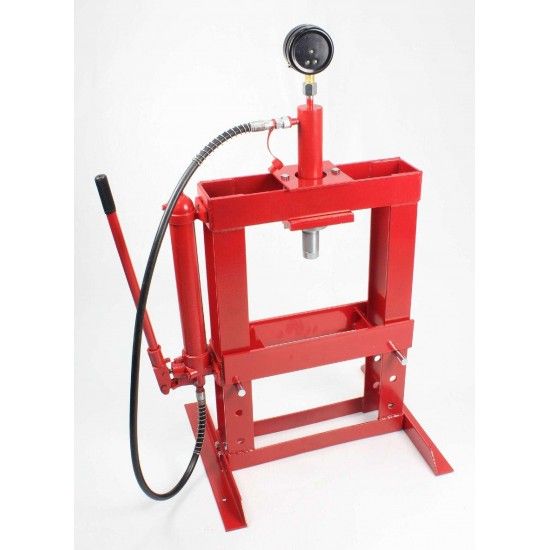 Prensa Hidrulica, 10T, com Manmetro ref 63566 MADER