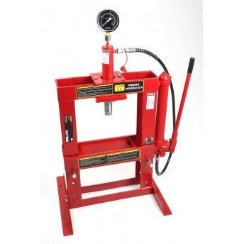 Prensa Hidrulica, 10T, com Manmetro ref 63566 MADER