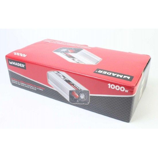 Inversor de Corrente Contnua em Alternada, 1000W ref 63554 MADER
