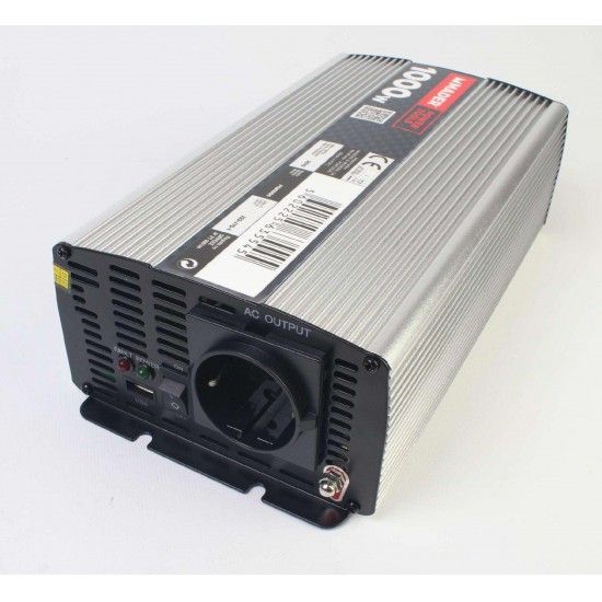Inversor de Corrente Contnua em Alternada, 1000W ref 63554 MADER