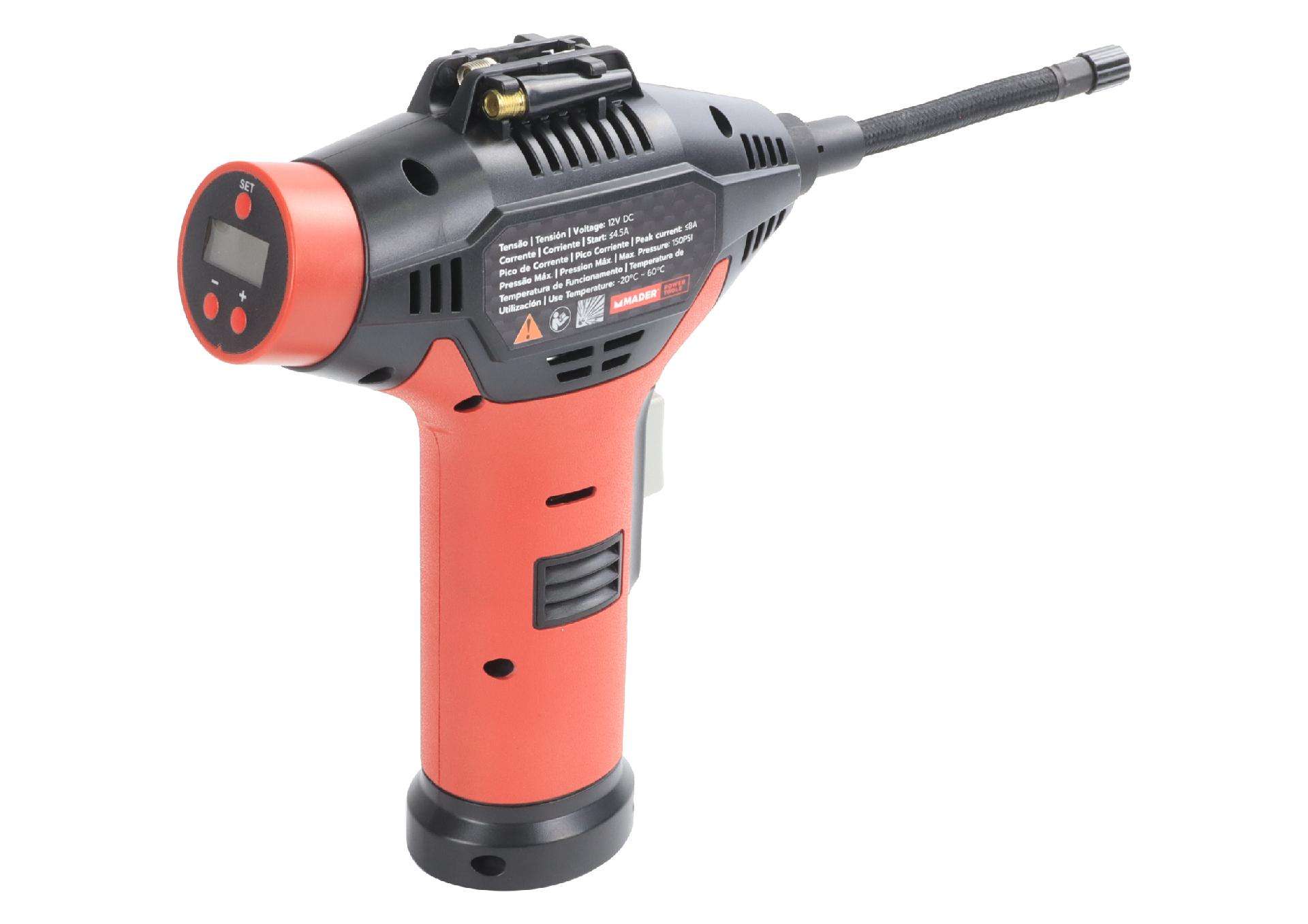 Estação de Energia, 12Ah, Power Bank + Mini Compressor refª 63547 MADER