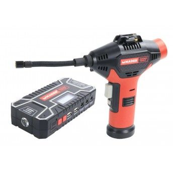 Estao de Energia, 12Ah, Power Bank + Mini Compressor ref 63547 MADER