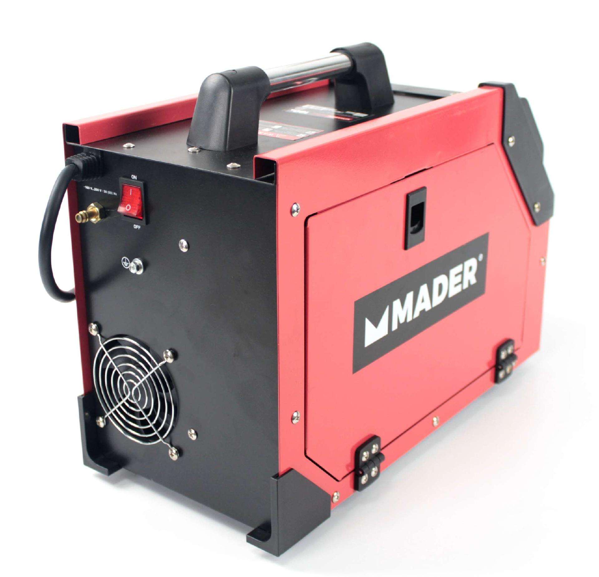 Soldador Inverter, 3 em 1, MMA/MIG-MAG, 180A refª 63528 MADER