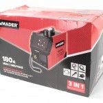 Soldador Inverter, 3 em 1, MMA/MIG-MAG, 180A ref 63528 MADER