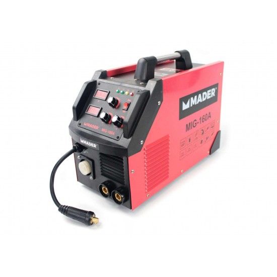 Soldador Inverter, 3 em 1, MMA/MIG-MAG, 160A ref 63527 MADER