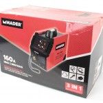 Soldador Inverter, 3 em 1, MMA/MIG-MAG, 160A ref 63527 MADER