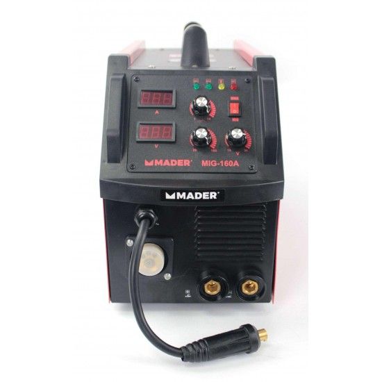 Soldador Inverter, 3 em 1, MMA/MIG-MAG, 160A ref 63527 MADER