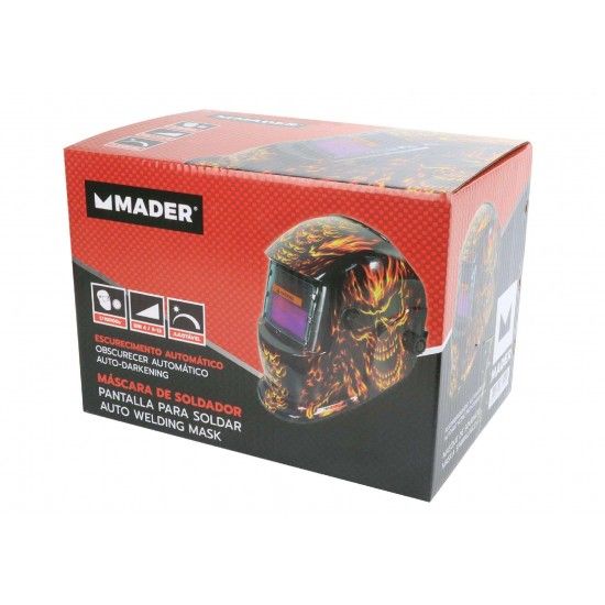 Máscara Soldador Automática 10000S REF 63519 MADER Máscara Soldador Automática 10000S REF 63519 MADER