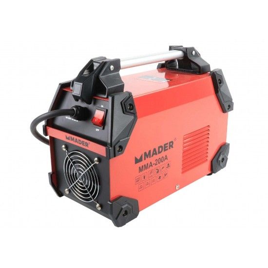 Soldador Inverter, 200A, 28V, 9.0KW refª 63502 MADER Soldador Inverter, 200A, 28V, 9.0KW refª 63502 MADER