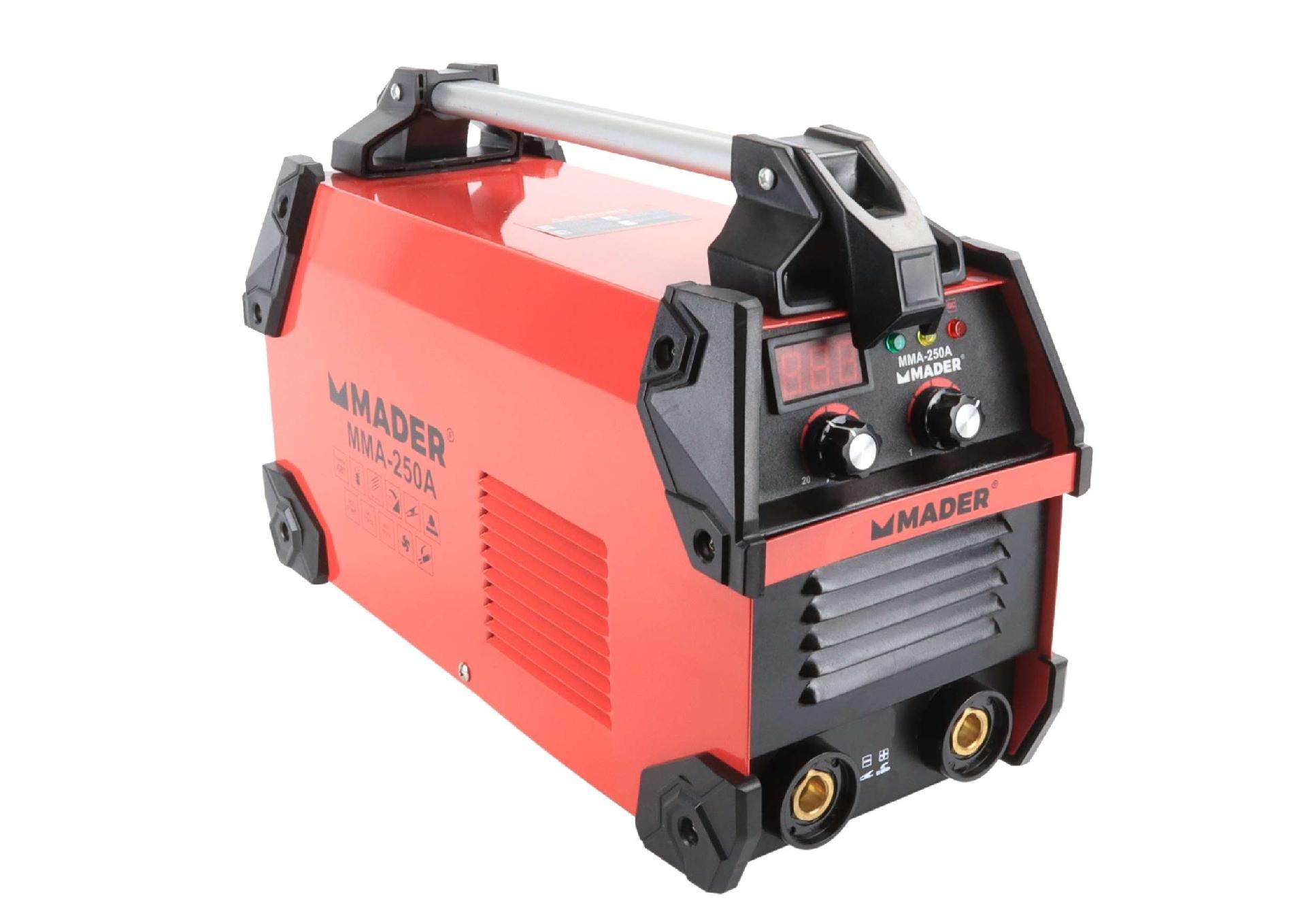 Soldador Inverter, 250A, 30V, 12Kw refª 63510 MADER