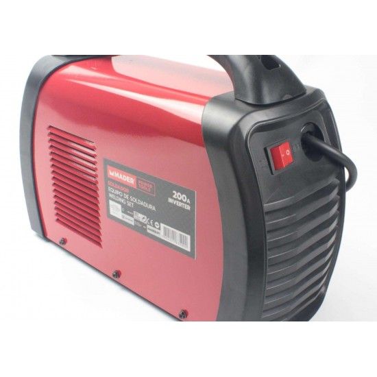 Soldador Inverter, 200A, 28V ref 63500 MADER