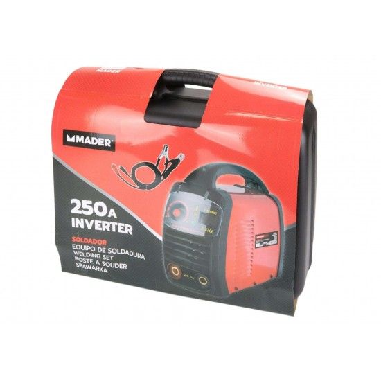 Soldador Inverter, 250A, 30V refª 63501 MADER Soldador Inverter, 250A, 30V refª 63501 MADER