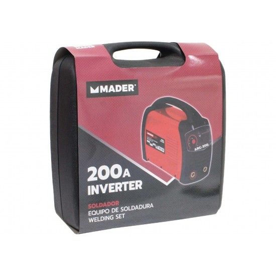 Soldador Inverter, 200A, 28V ref 63500 MADER