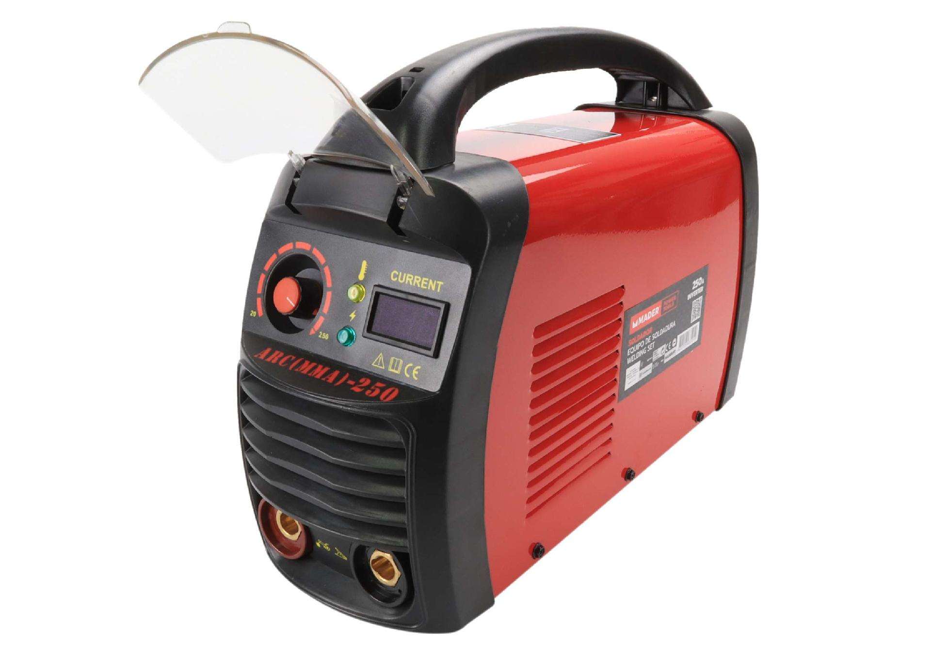 Soldador Inverter, 250A, 30V refª 63501 MADER