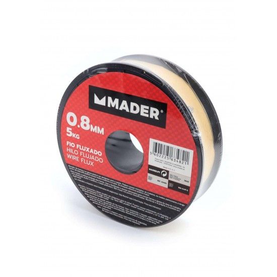 Fio Fluxado, 0.8mm, 5Kg ref 63482 MADER