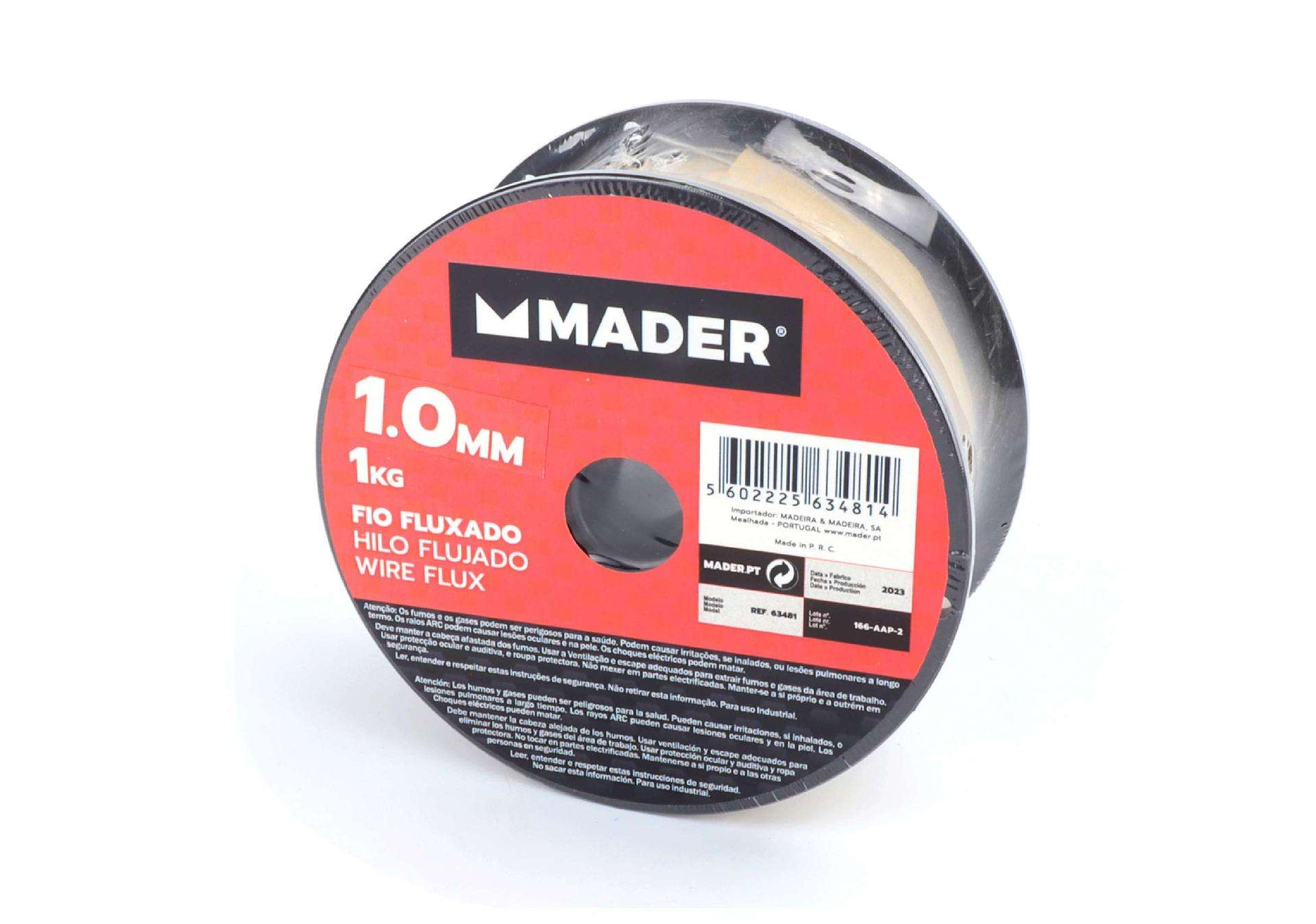 Fio Fluxado, 1.0mm, 1Kg refª 63481 MADER