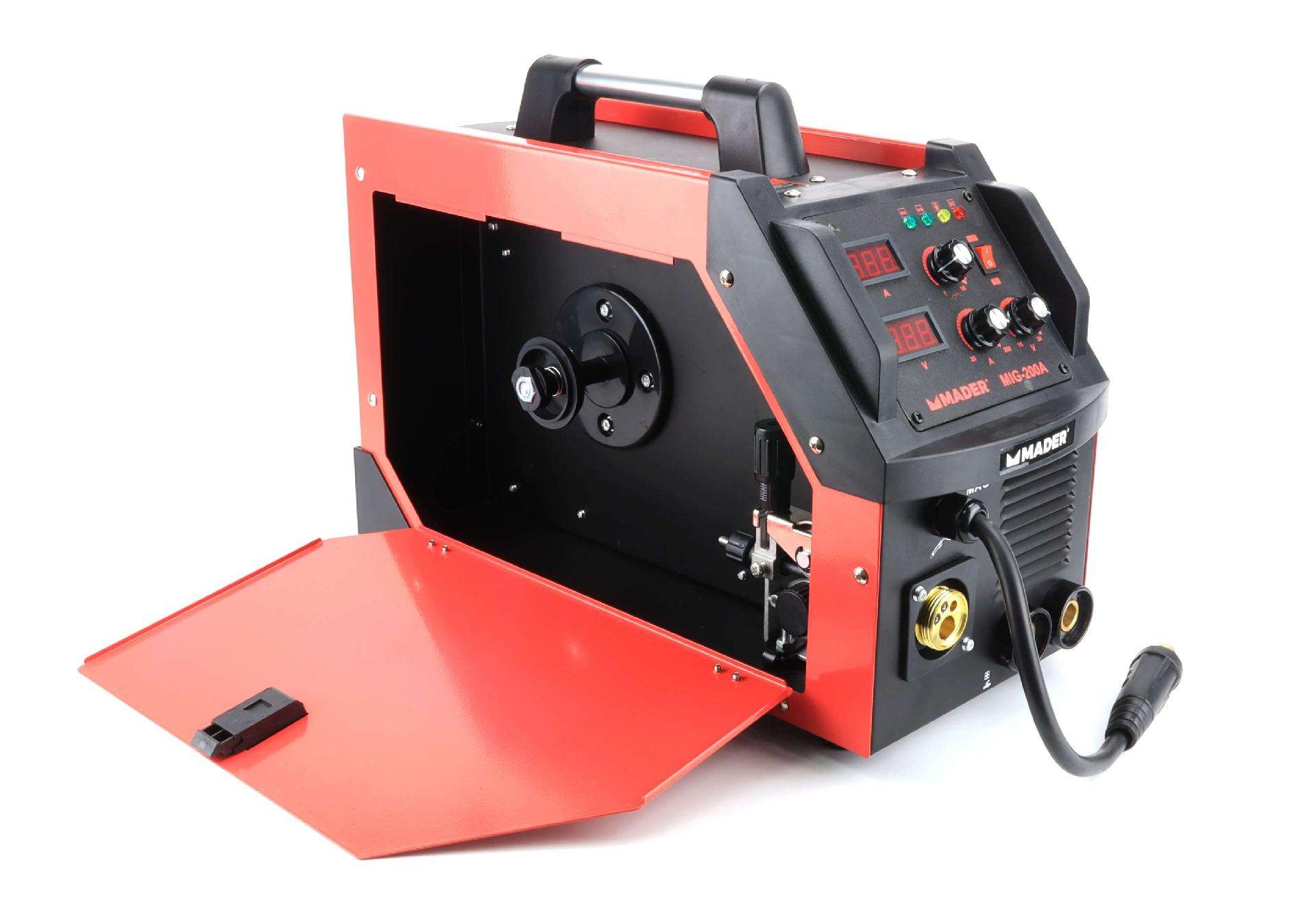 Soldador Inverter, Anti Stick, 3IN1, 200A refª 63470 MADER