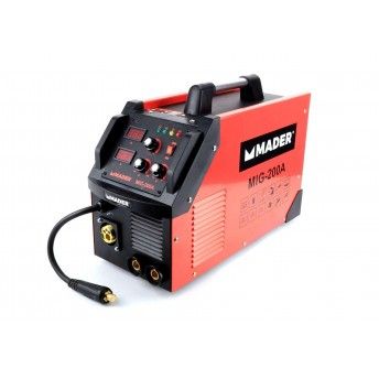 Soldador Inverter, Anti Stick, 3IN1, 200A ref 63470 MADER