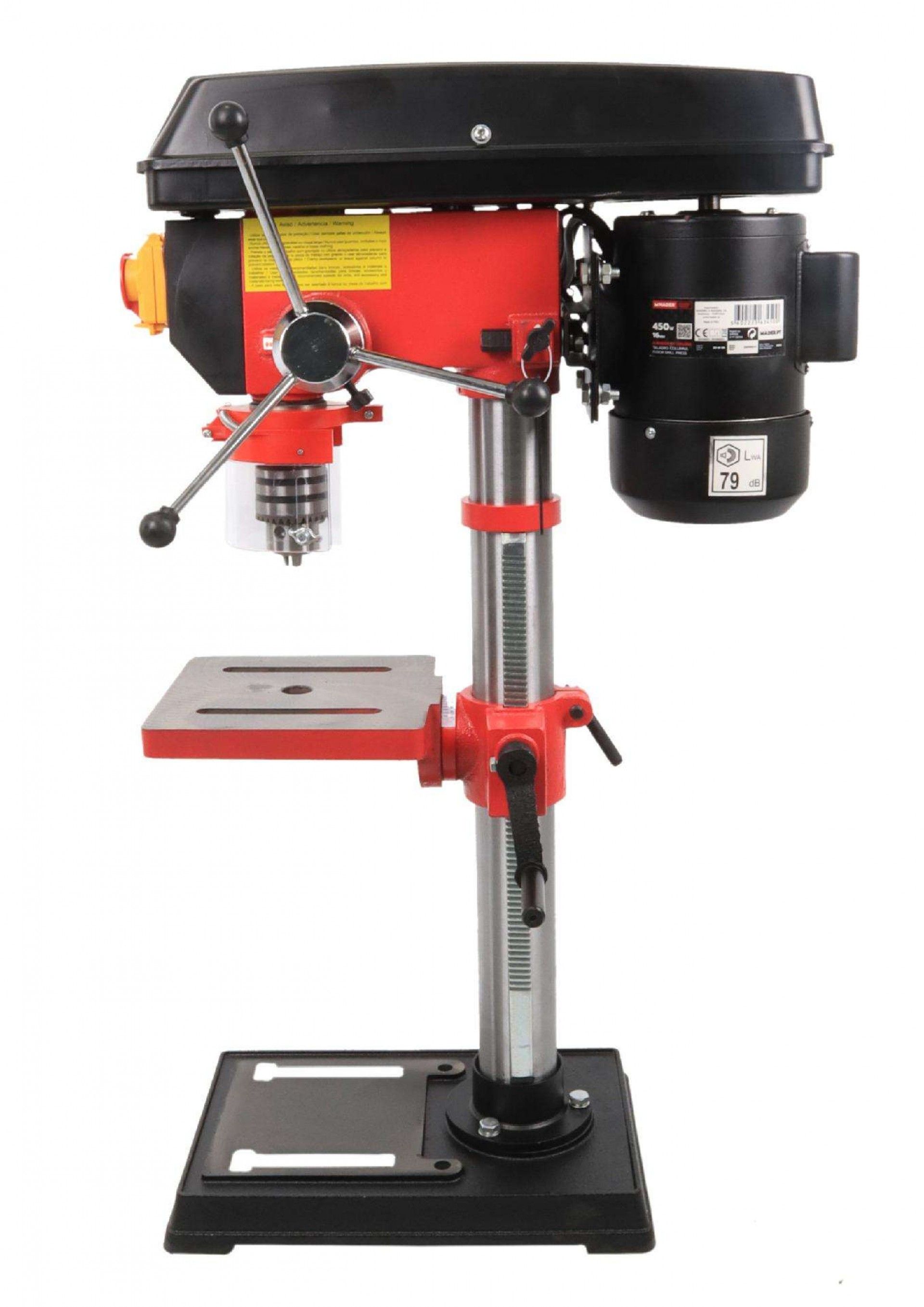 Furador Coluna, 450W, 16mm refª 63450 MADER