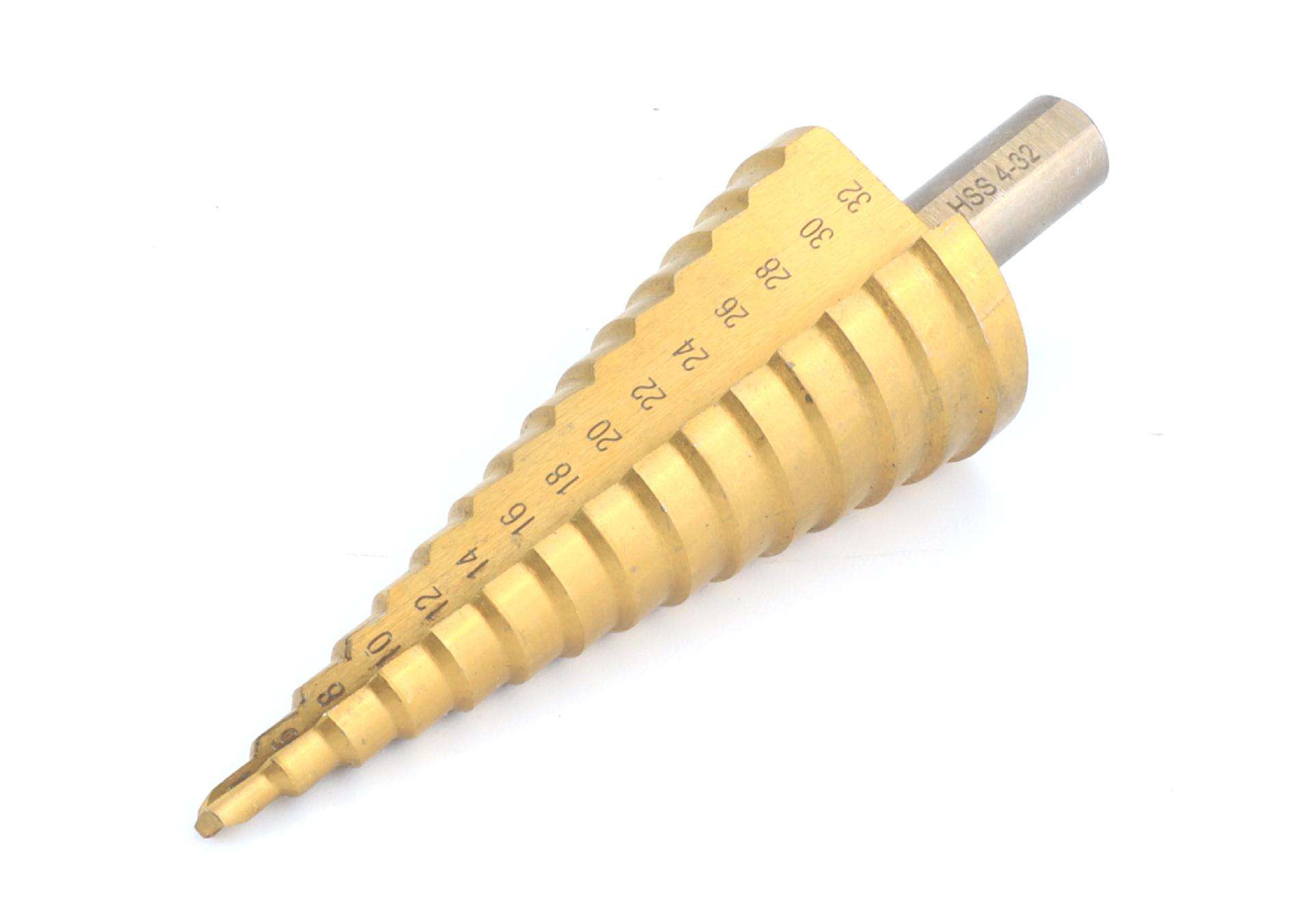 Broca Escalonada, Titânio, 4 - 32mm refª 63428 MADER