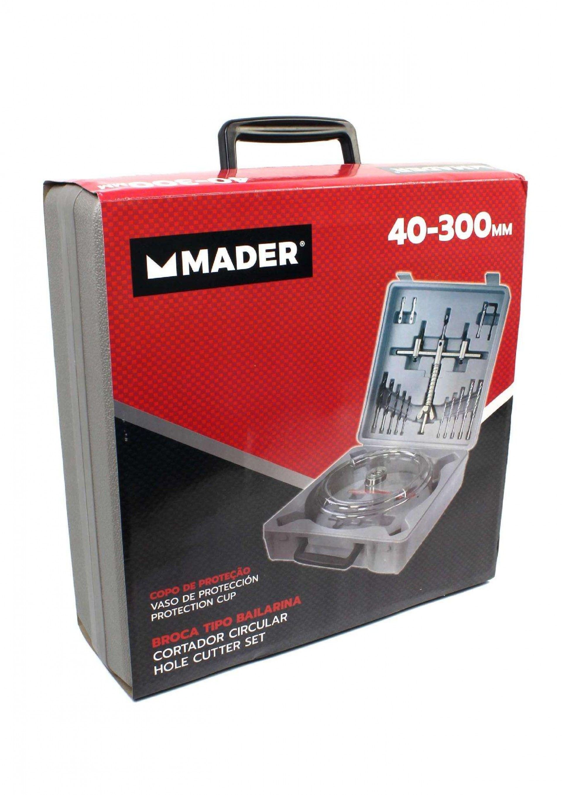 Broca Bailarina Ajustável, com Proteção, 40-300mm refª 63425 MADER