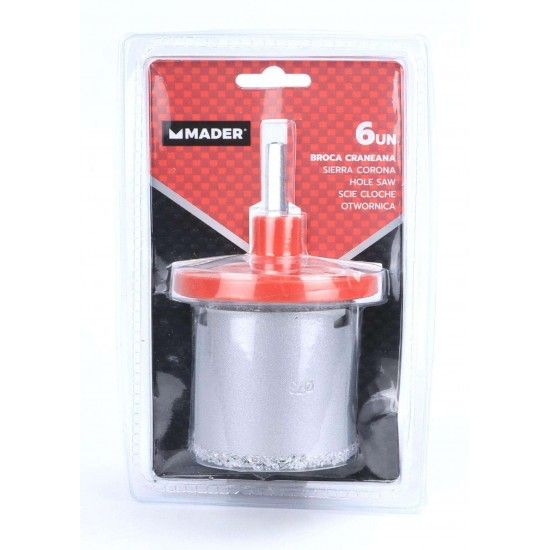 Broca Craneana, Carbide, 6Un ref 63419 MADER