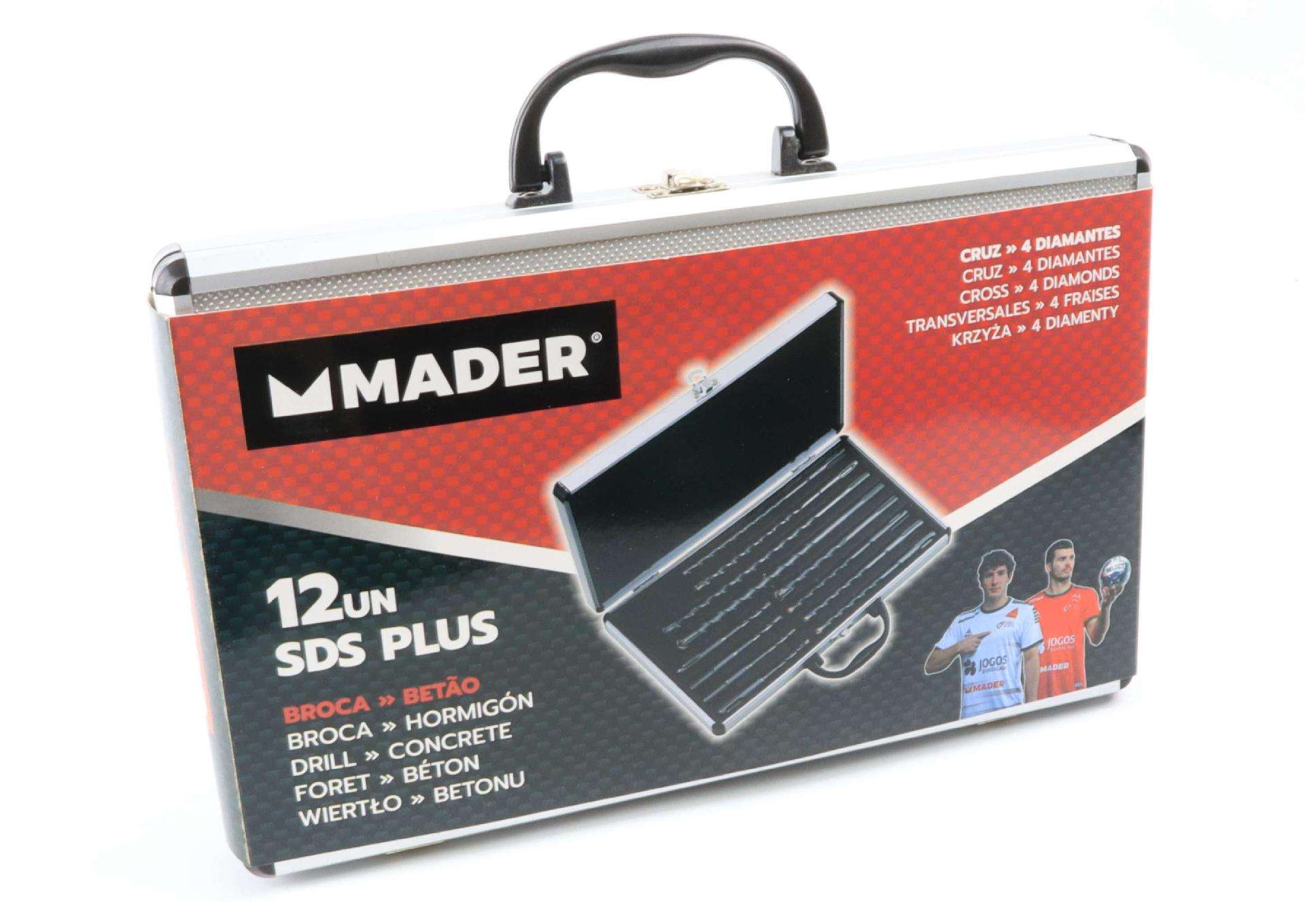 Broca para Betão, SDS Plus, 12un refª 63407 MADER