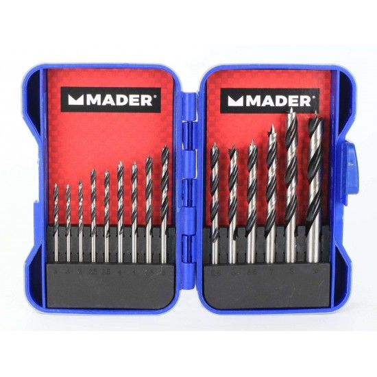 Jogo Brocas para Madeira, 15Un refª 63410 MADER Jogo Brocas para Madeira, 15Un refª 63410 MADER