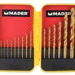 Jogo Brocas para Ferro, HSS, 15Un refª 63400 MADER Jogo Brocas para Ferro, HSS, 15Un refª 63400 MADER